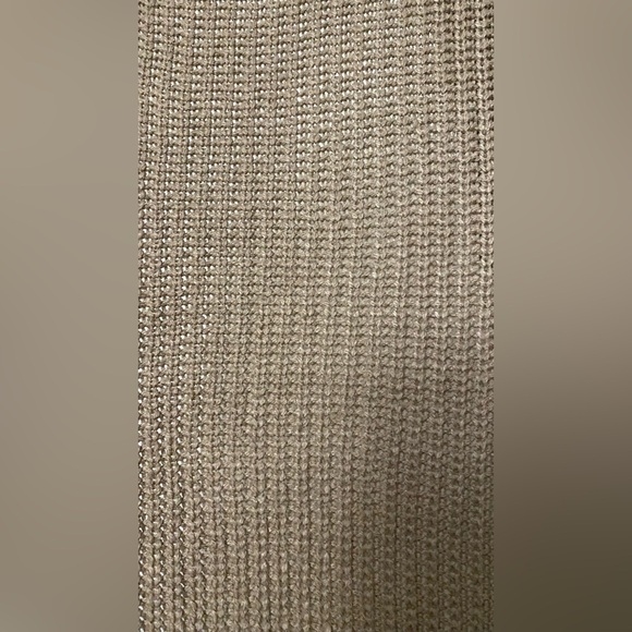 Ambiance Beige Knit Long Cardigan Size Small - Picture 6 of 7